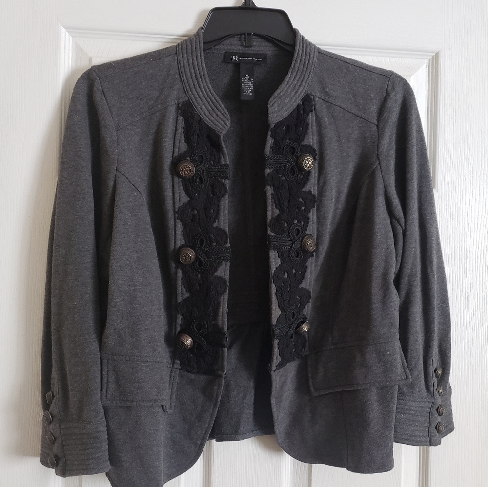 Inc International Concepts Military Jacket